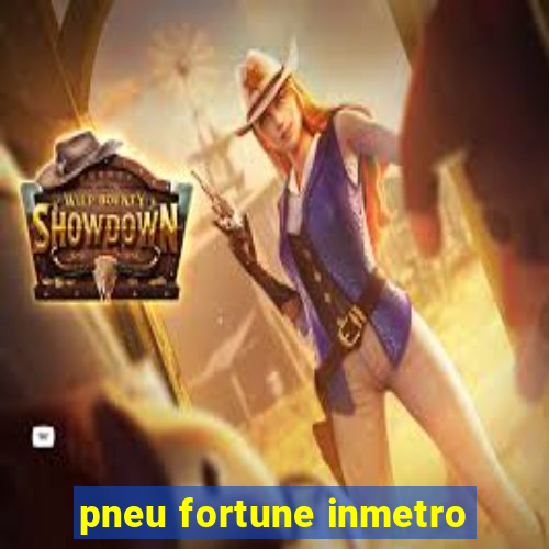 pneu fortune inmetro